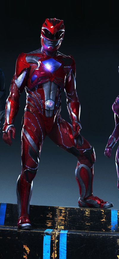 Fond d'écran iPhone Power Rangers 2017