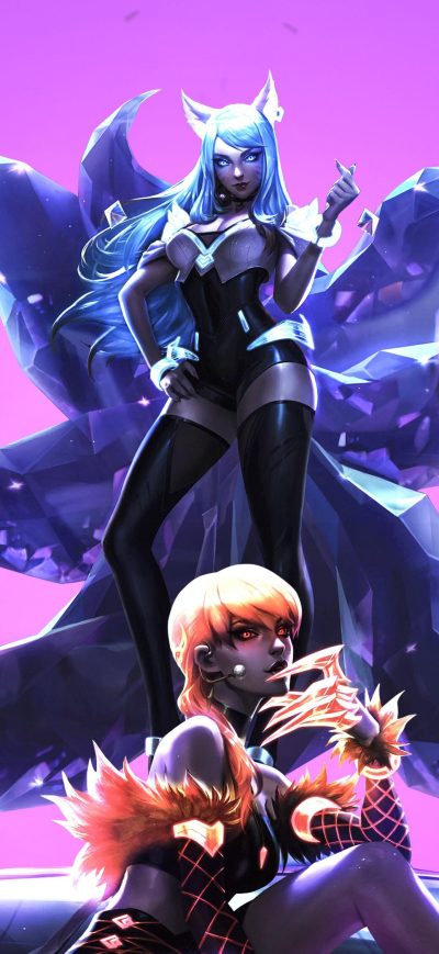 Fond d'écran League Of Legends Fan Art 4k sur iPhone