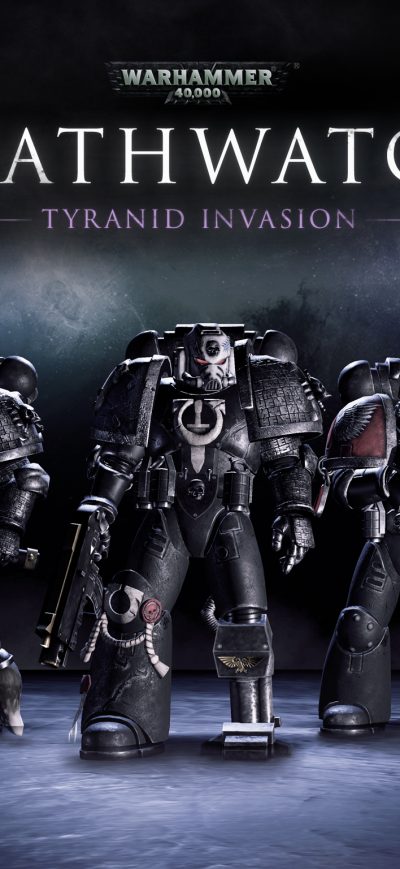 Fond d'écran Warhammer 40k Deathwatch Tyranid Invasion sur iPhone