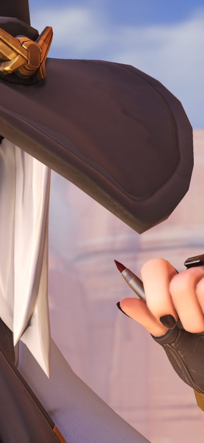 Fond d'écran iPhone Ashe Overwatch 4k