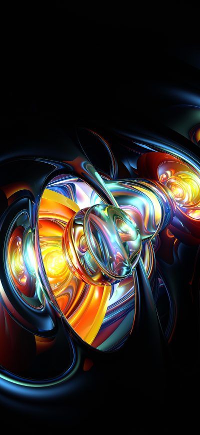 Fond d'écran iPhone Doodle 4k Abstract