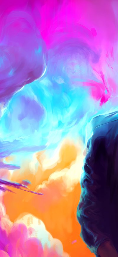 Fond d'écran Heroes Light Marty 4k sur iPhone