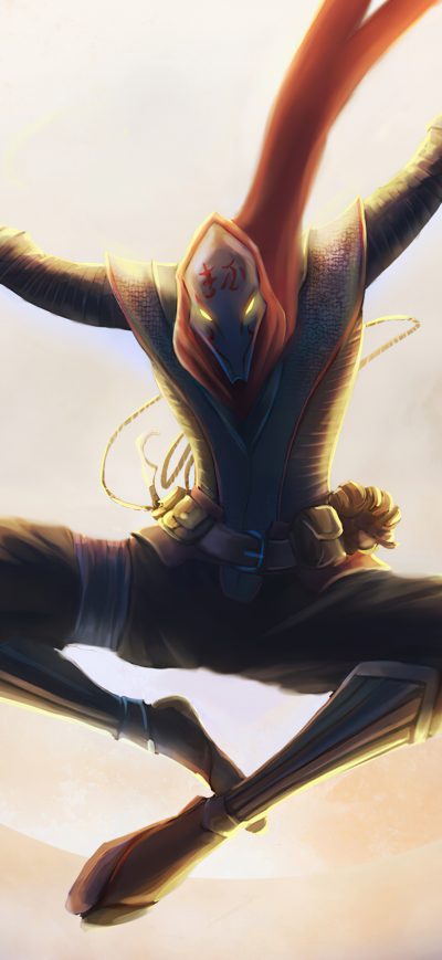 Fond d'écran iPhone Ninja 4k Artwork