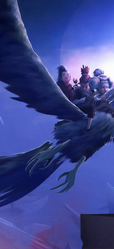 Fond d'écran Whisp The Escape 4k sur iPhone