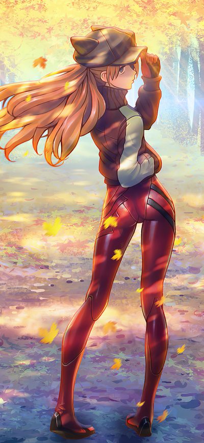 Fond d'écran iPhone Evangelion Fanart 4k
