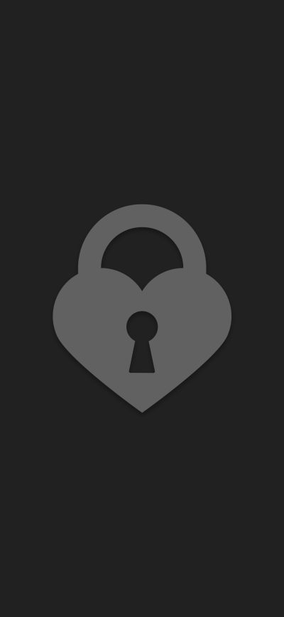 Fond d'écran iPhone Love Locker Minimalism