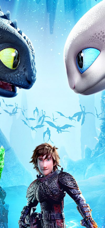Fond d'écran iPhone How To Train Your Dragon The Hidden World Movie Poster