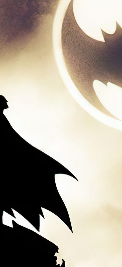 Fond d'écran iPhone Batman Knight Bat Signal