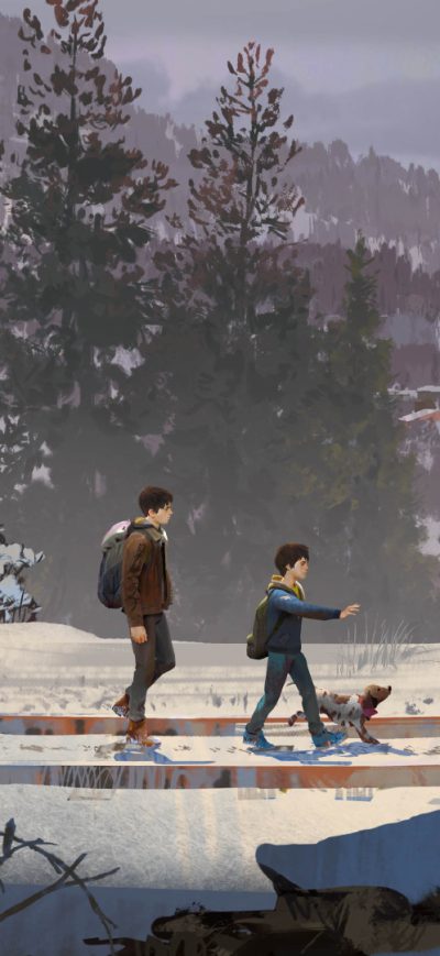 Fond d'écran iPhone Life Is Strange 2 Journey