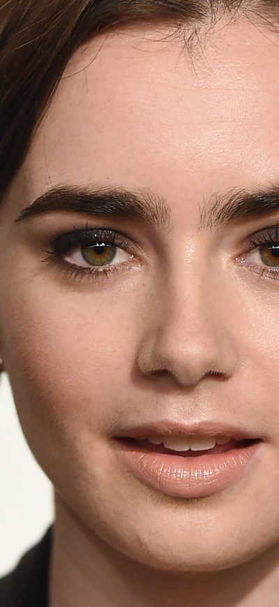 Fond d'écran iPhone Lily Collins 2018 4k