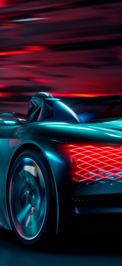 Fond d'écran 2018 DS X E Tense sur iPhone