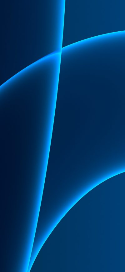 Fond d'écran iPhone Macos Big Sur Abstract Blue Colour 5k