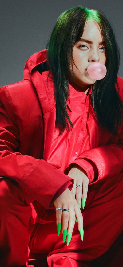 Fond d'écran iPhone Billie Eilish For Elle Magazine 2019