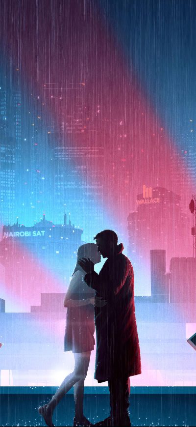 Fond d'écran iPhone Blade Runner 2049 Love Story 4k
