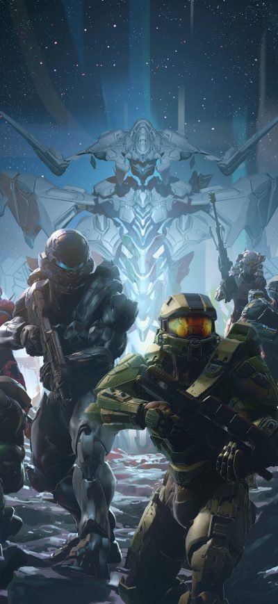 Fond d'écran iPhone Halo 5 8k