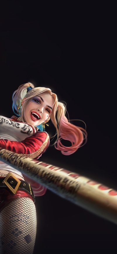 Fond d'écran iPhone Harley Quinn Cute Artwork