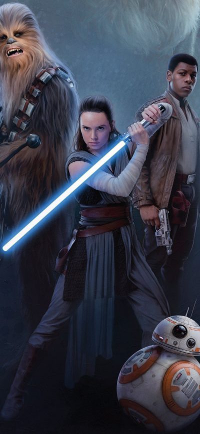 Fond d'écran iPhone Star Wars The Last Jedi Promo Artwork