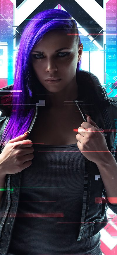 Fond d'écran iPhone Cyberpunk 2077 Artworks