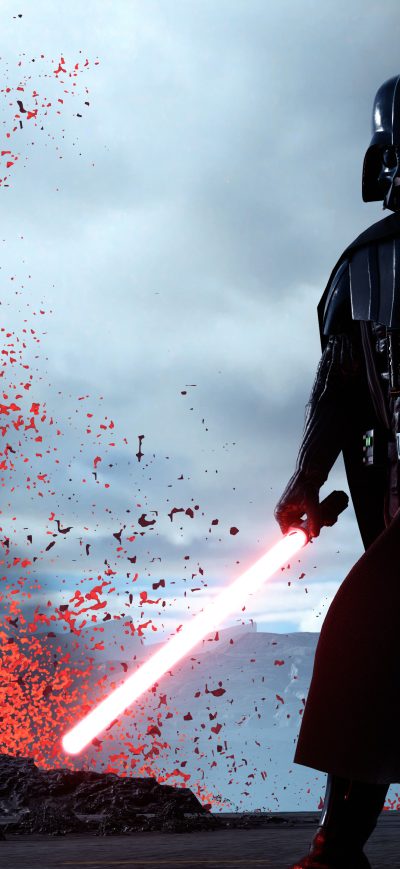 Fond d'écran iPhone Darth Vader Star Wars Battlefront 5k