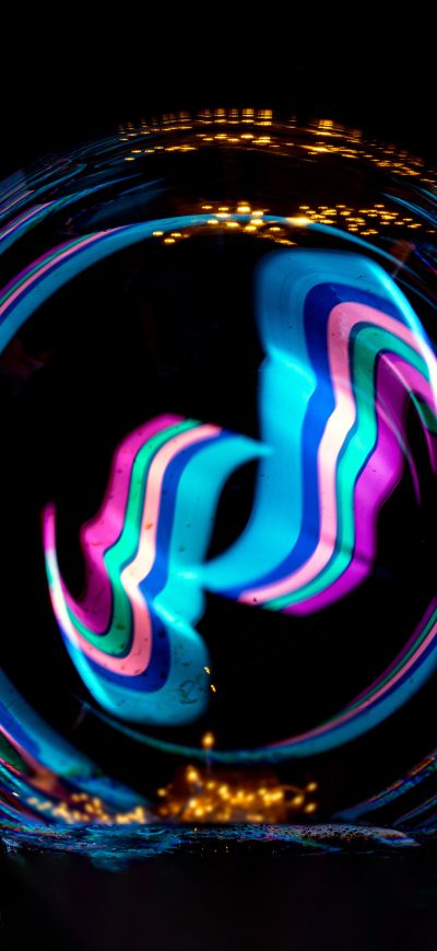 Fond d'écran iPhone Ribbons Abstract 4k