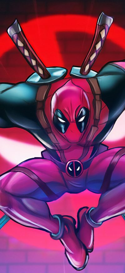 Fond d'écran iPhone Deadpool New Artwork 4k