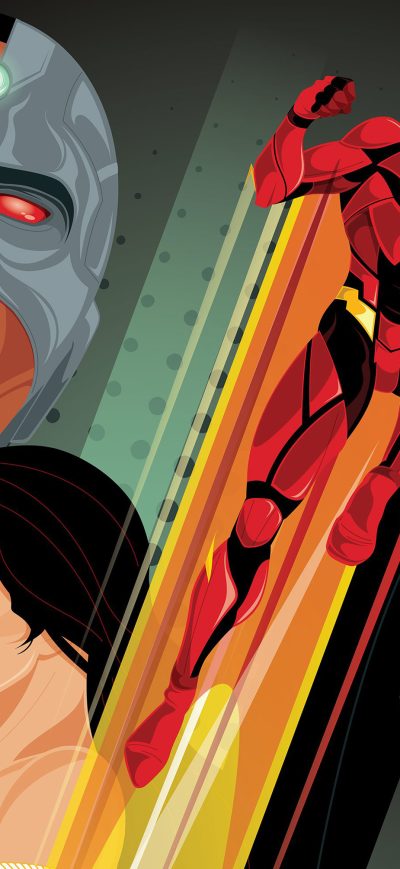 Fond d'écran iPhone Justice League Imax Poster