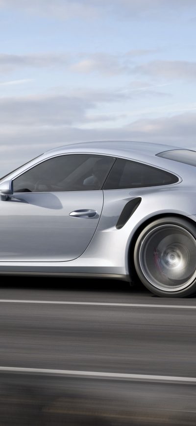 Fond d'écran 2017 Porche 911 Turbo sur iPhone