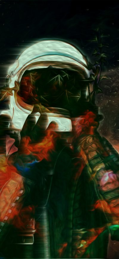 Fond d'écran iPhone Astronaut Space Abstract