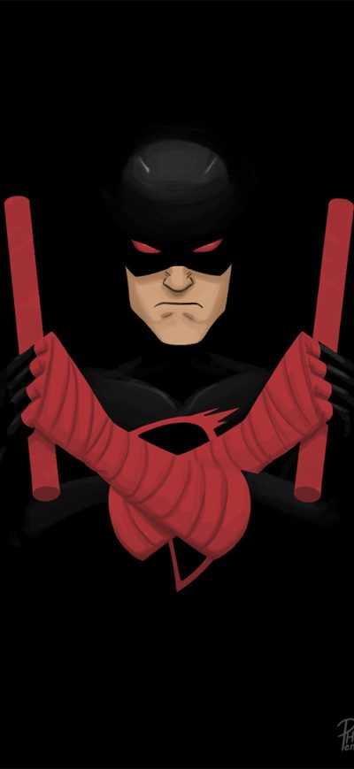 Fond d'écran iPhone Shadowland Daredevil Artwork