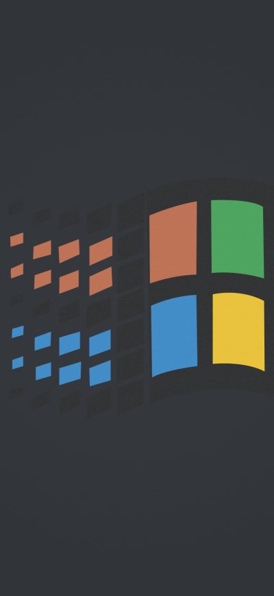 Fond d'écran iPhone Windows 97 Minimalism