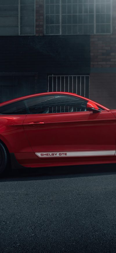 Fond d'écran iPhone 2021 Ford Mustang 50 Gt Race Red 5k