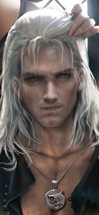 Fond d'écran iPhone Witcher Geralt Of Rivia Art 4k
