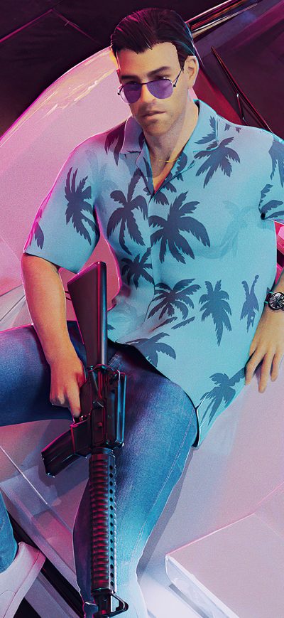 Fond d'écran iPhone Tommy Vercetti Gta Vice City
