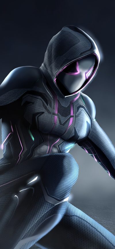 Fond d'écran iPhone Gwen Stacy New Custom Suit