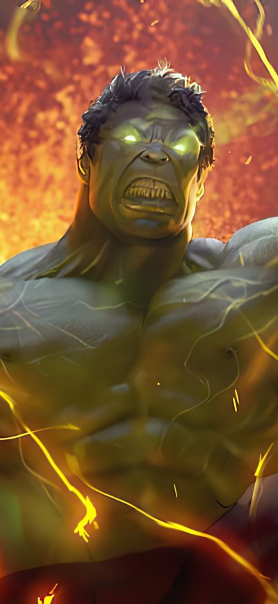 Fond d'écran iPhone 2020 Hulk Artwork 4k