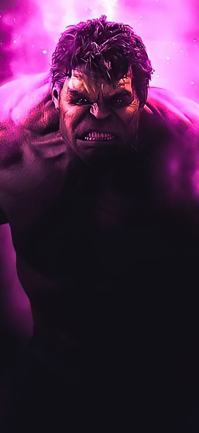 Fond d'écran iPhone Hulk Power Stone 4k