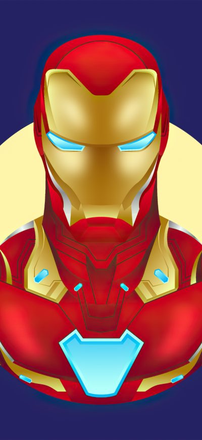 Fond d'écran iPhone Iron Man Minimalism 4k 2020