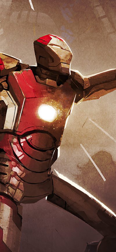 Fond d'écran iPhone Iron Man Fan Made Art 2020