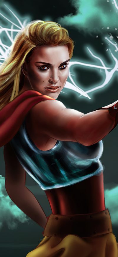 Fond d'écran iPhone Natalie Portman As The Mighty Thor