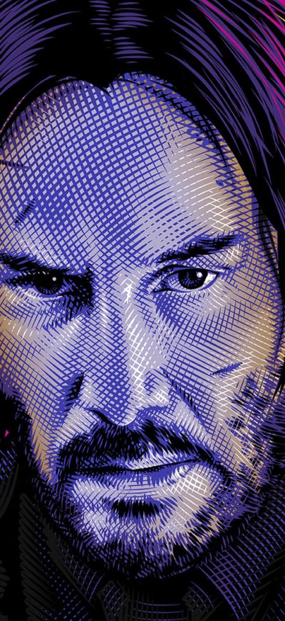 Fond d'écran iPhone John Wick Art Movie