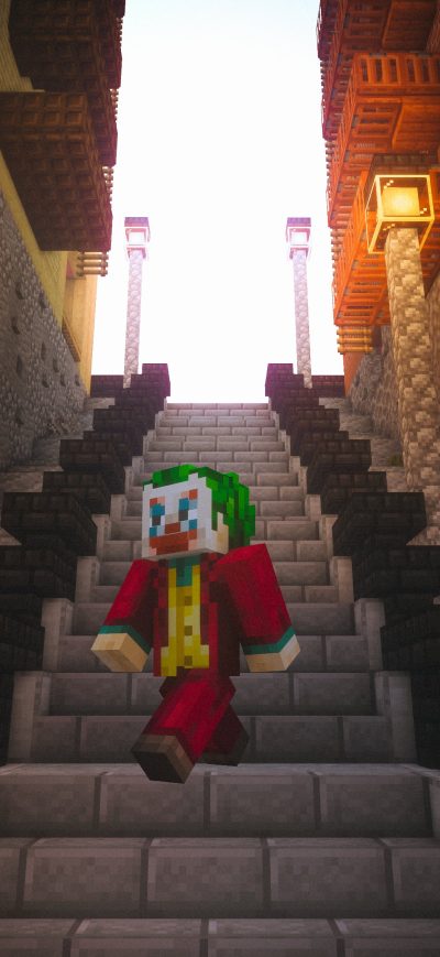Fond d'écran iPhone Minecraft Joker Lego