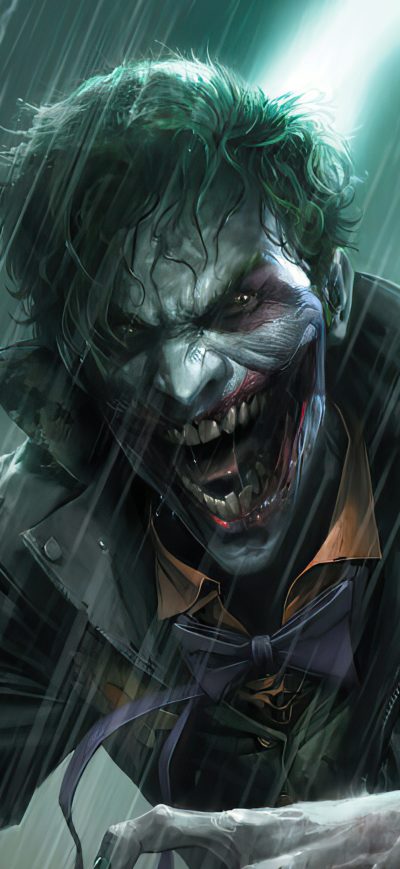 Fond d'écran Joker Is Coming 4k sur iPhone