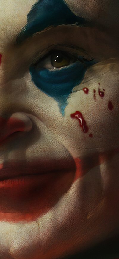 Fond d'écran iPhone Joker Smiling Closeup