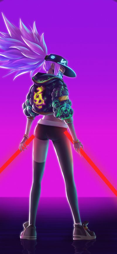Fond d'écran League Of Legends 4k Art sur iPhone