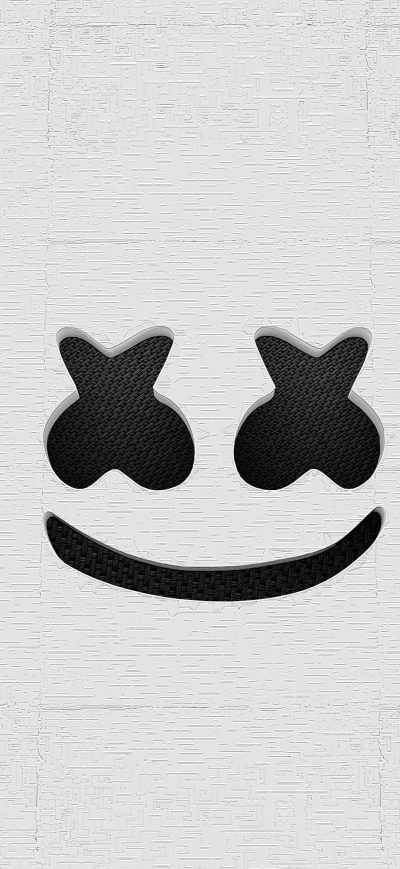 Fond d'écran iPhone Marshmello Logo 2020 4k