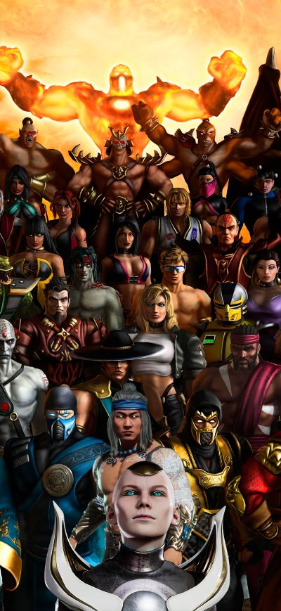 Fond d'écran iPhone Mortal Kombat All Characters
