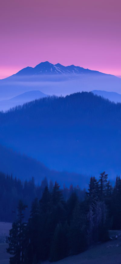 Fond d'écran iPhone Mountains Minimal Morning Dreamscape 4k