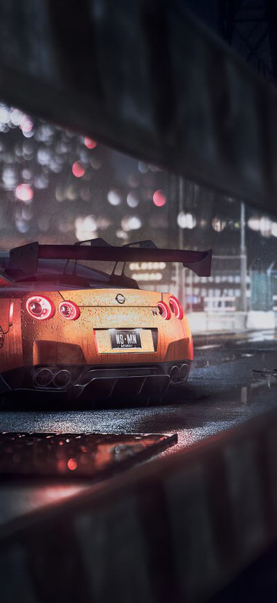 Fond d'écran iPhone Nissan Gtr Need For Speed 4k
