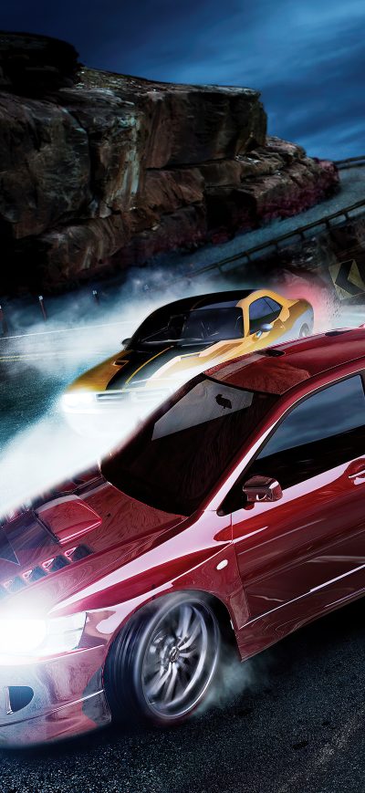 Fond d'écran iPhone Need For Speed Carbon Key Art 5k