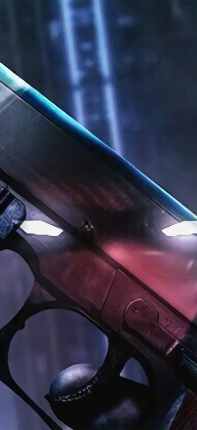 Fond d'écran iPhone Redhood Gun 4k
